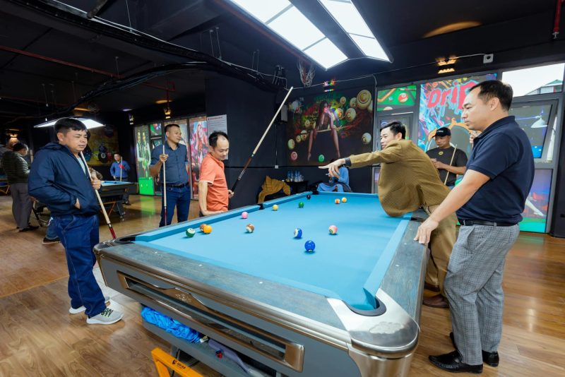 BÀN BI A KKKING K9022S MÀU XÁM XANH - QH BILLIARDS