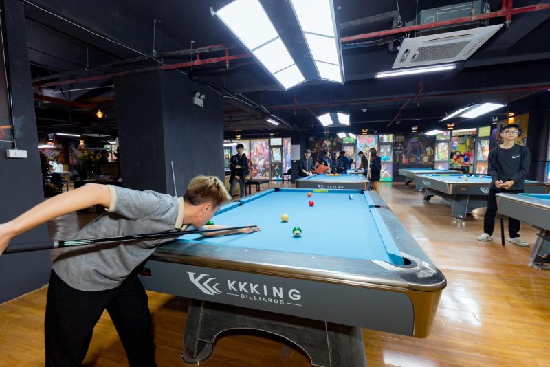 BÀN BI A KKKING K9022S MÀU XÁM XANH - QH BILLIARDS