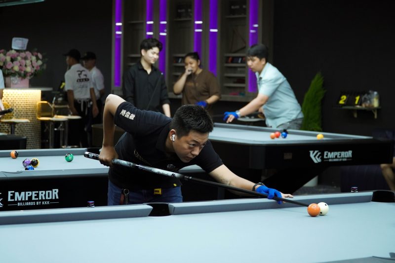 BÀN BI A KKKING K9022S MÀU XÁM XANH - QH BILLIARDS