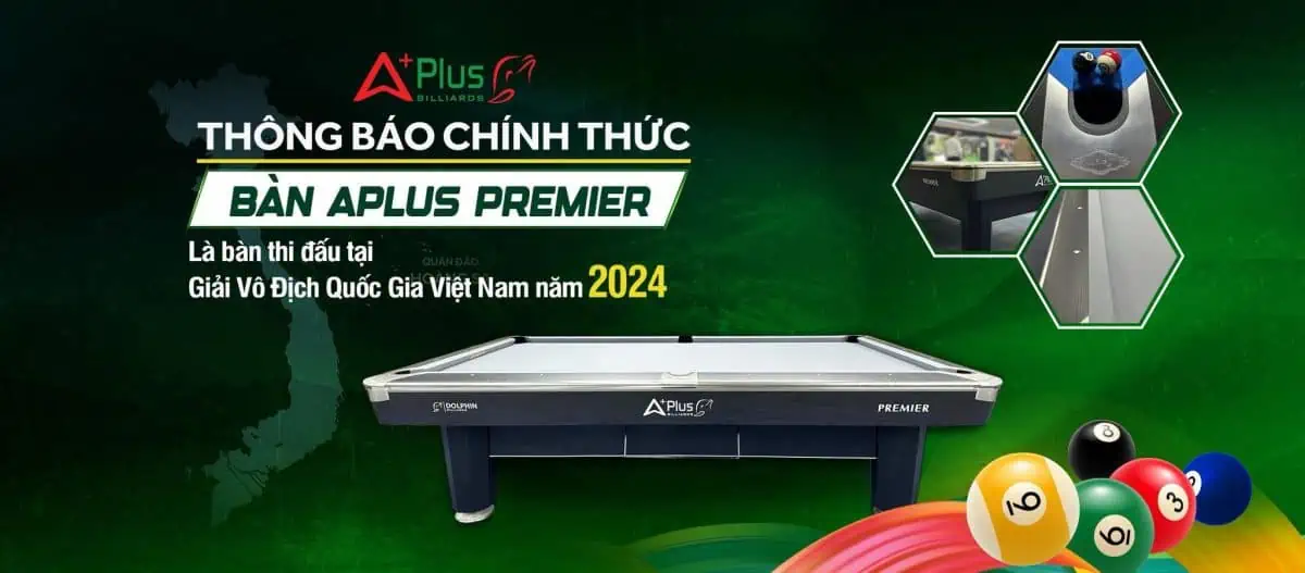 Bàn bida Aplus Premier - Ảnh 6