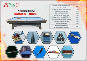 BÀN BIDA SERIES 6 - Ảnh 3