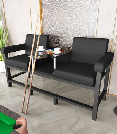 bộ ghế sofa da ngồi chờ cho quán bi a, quán cafe cao , quán bar - Quang Huy Billiards