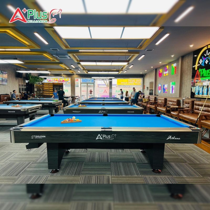 BAN BIDA APLUS ATHENA QUANG HUY BILLIARDS 12