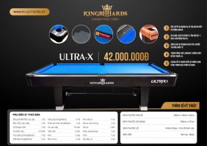 Bàn Bi-a KING ULTRA-X - Image 16