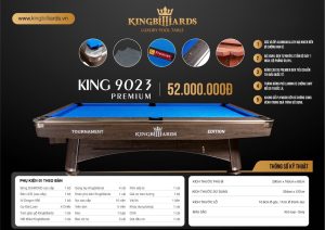 BÀN BI A KINGBILLIARDS PREMIUM 9023 - Ảnh 19