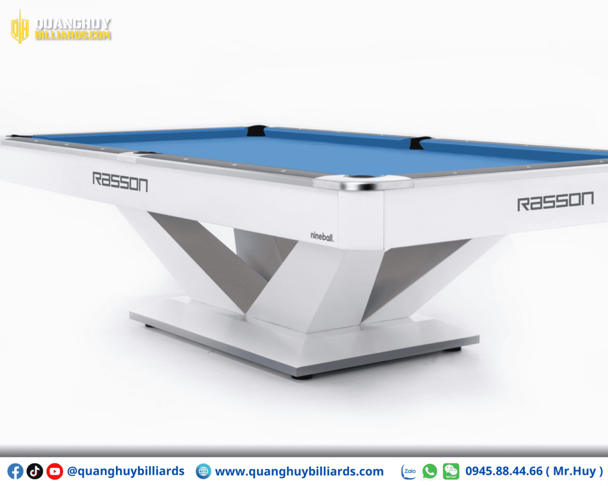 Bàn Bida RASSON Victory II Plus Chính Hãng | Trắng - Ảnh 2