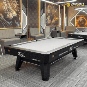 Bàn bida Aileex Crown S24 Luxury Nhập Trung | Đen
