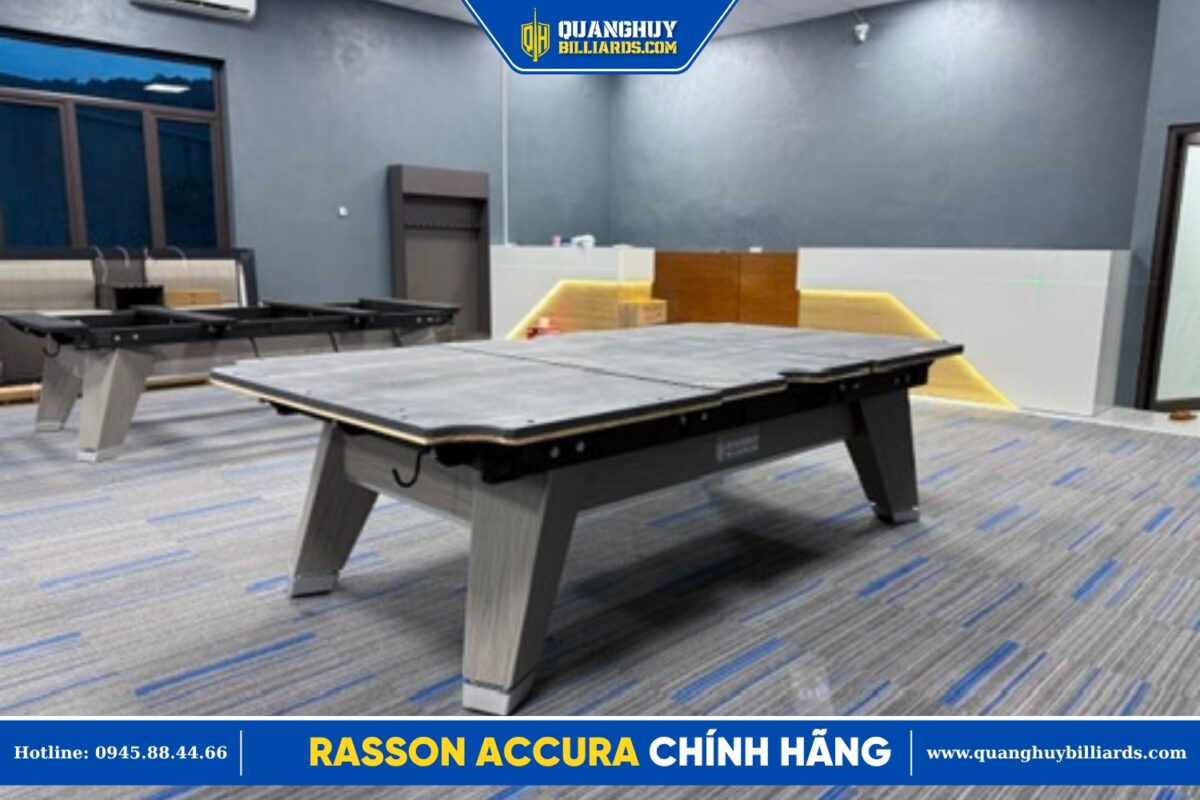 Bàn bida Rasson Accura chính hãng - Quanghuybilliards.com