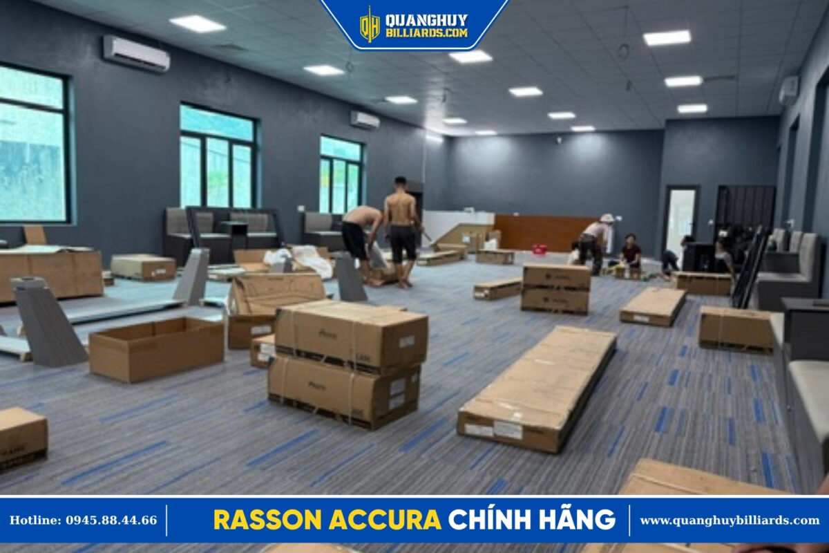 Bàn bida Rasson Accura chính hãng - Quanghuybilliards.com