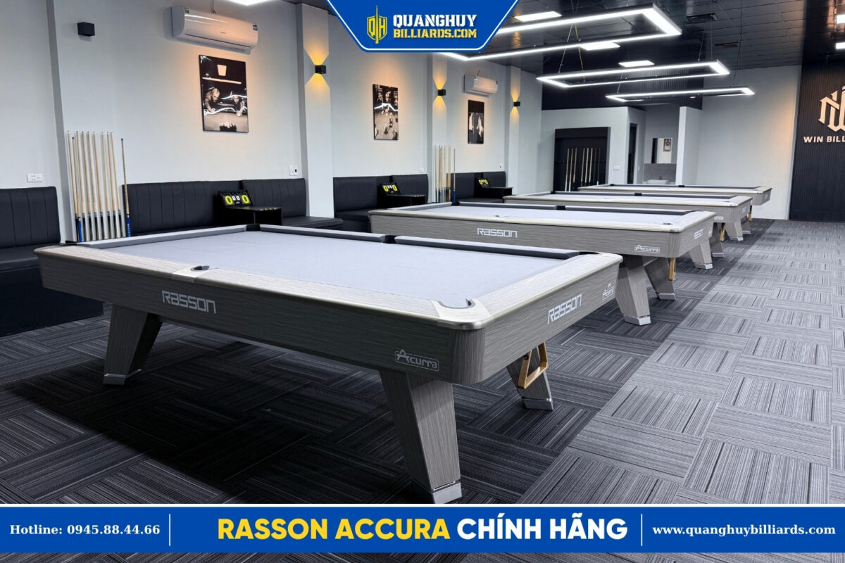 Bàn bida Rasson Accura chính hãng - Quanghuybilliards.com