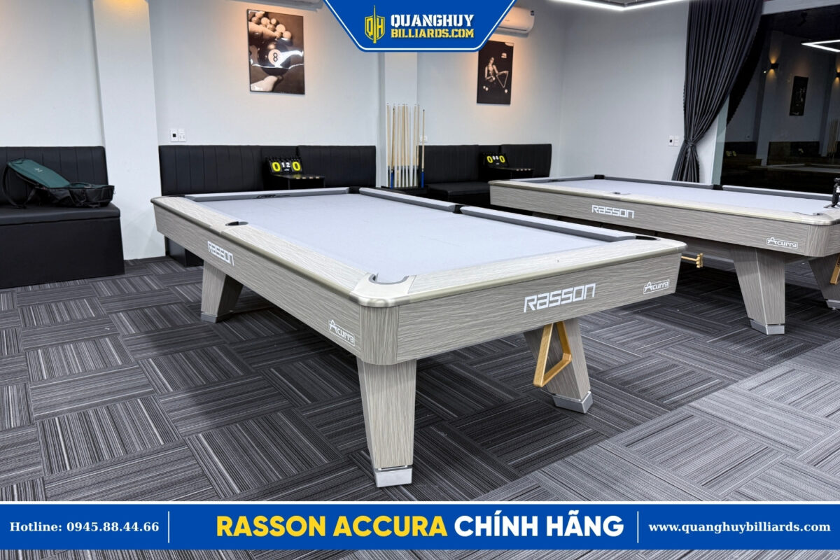 Bàn bida Rasson Accura chính hãng - Quanghuybilliards.com