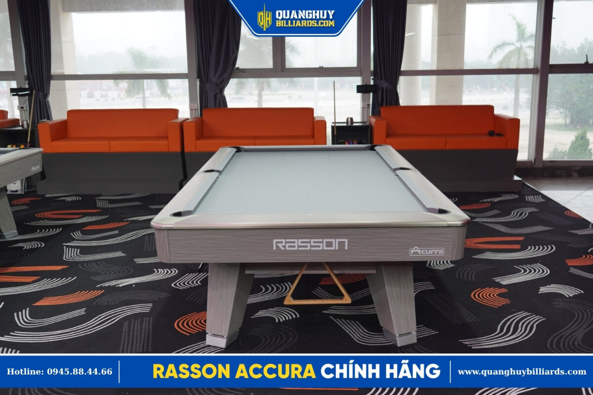 Bàn bida Rasson Accura chính hãng - Quanghuybilliards.com
