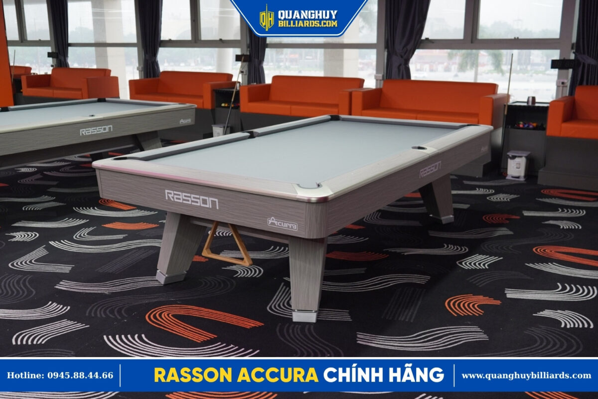 Bàn bida Rasson Accura chính hãng - Quanghuybilliards.com