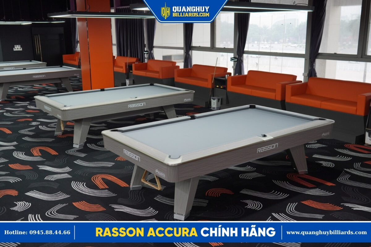 Bàn bida Rasson Accura chính hãng - Quanghuybilliards.com
