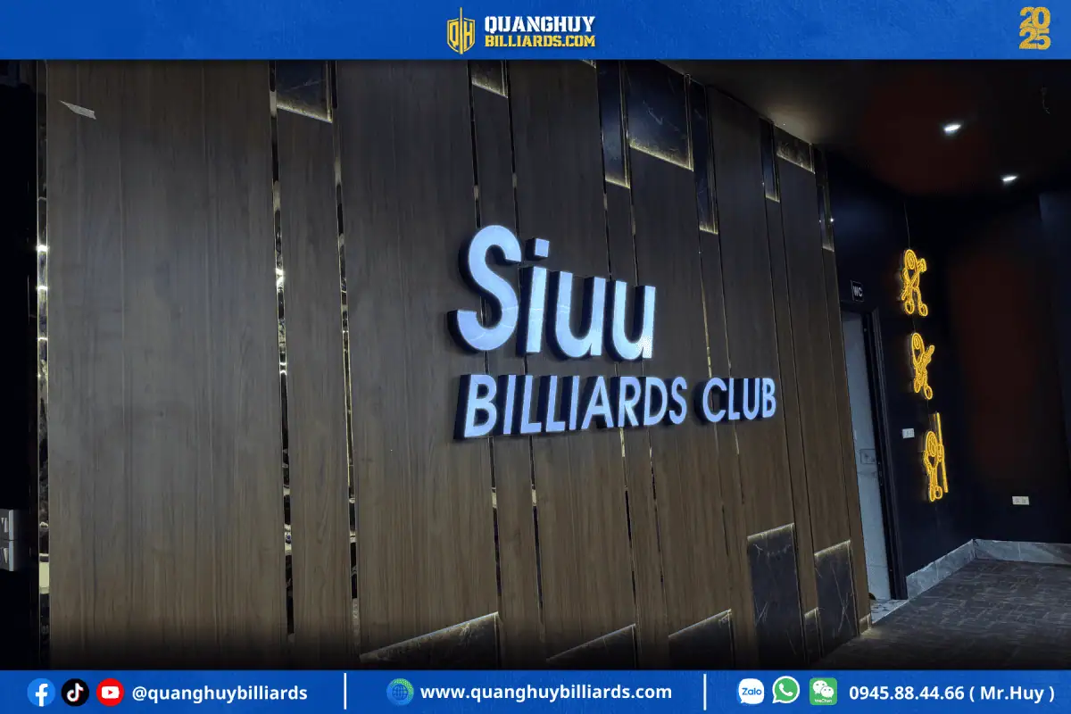 Du an lap 5 ban bi a Aileex Crown tai Siuu Billiards Yen The Bac Giang 11 1