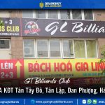 Lắp đặt 10 bàn bi a tại Đan Phượng Hà Nội | GL Billiards Club 4 Anh Tung Dan Phuong