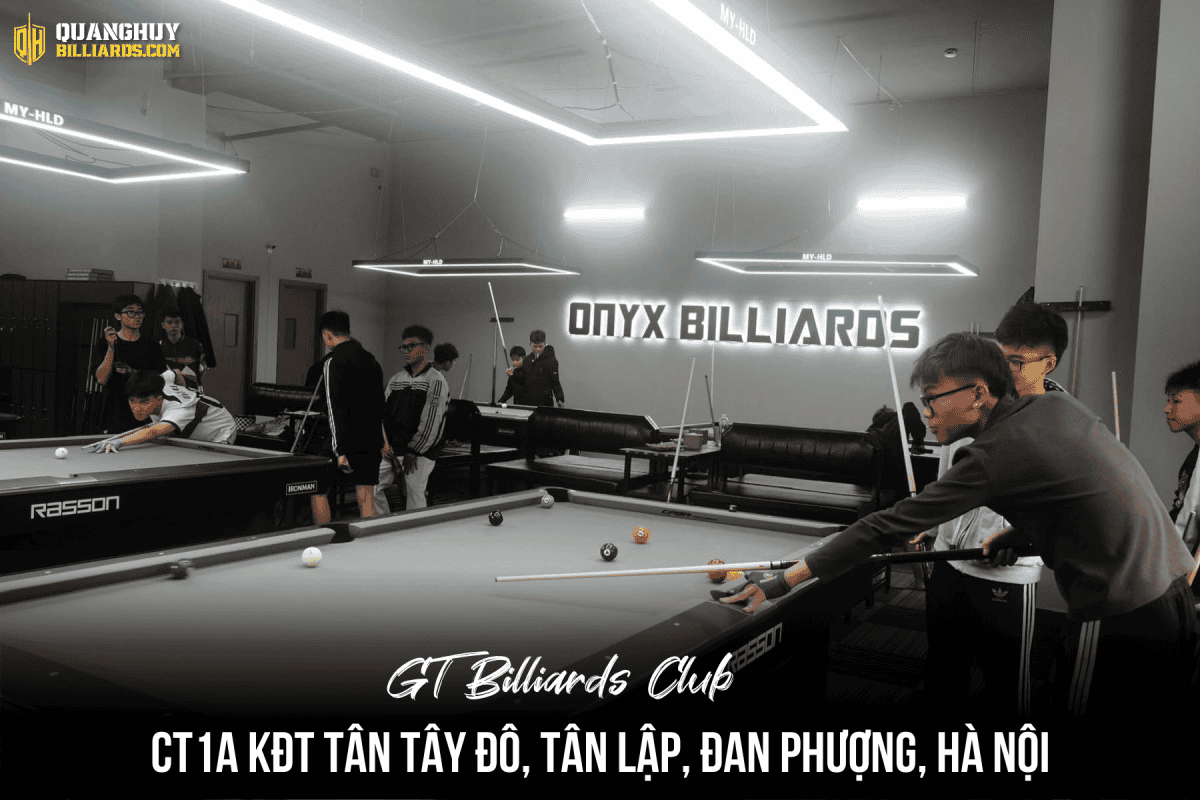 Lap dat ban bida tai TP Vinh Nghe An ONYX Billiards Club 1