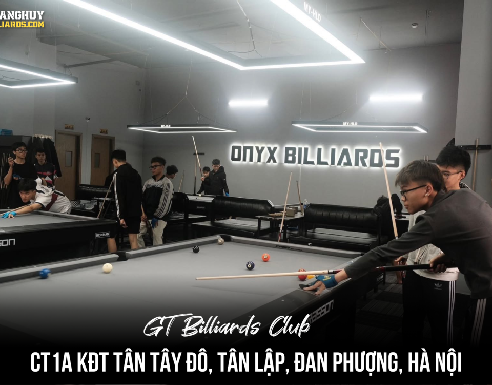 Lap dat ban bida tai TP Vinh Nghe An ONYX Billiards Club 1