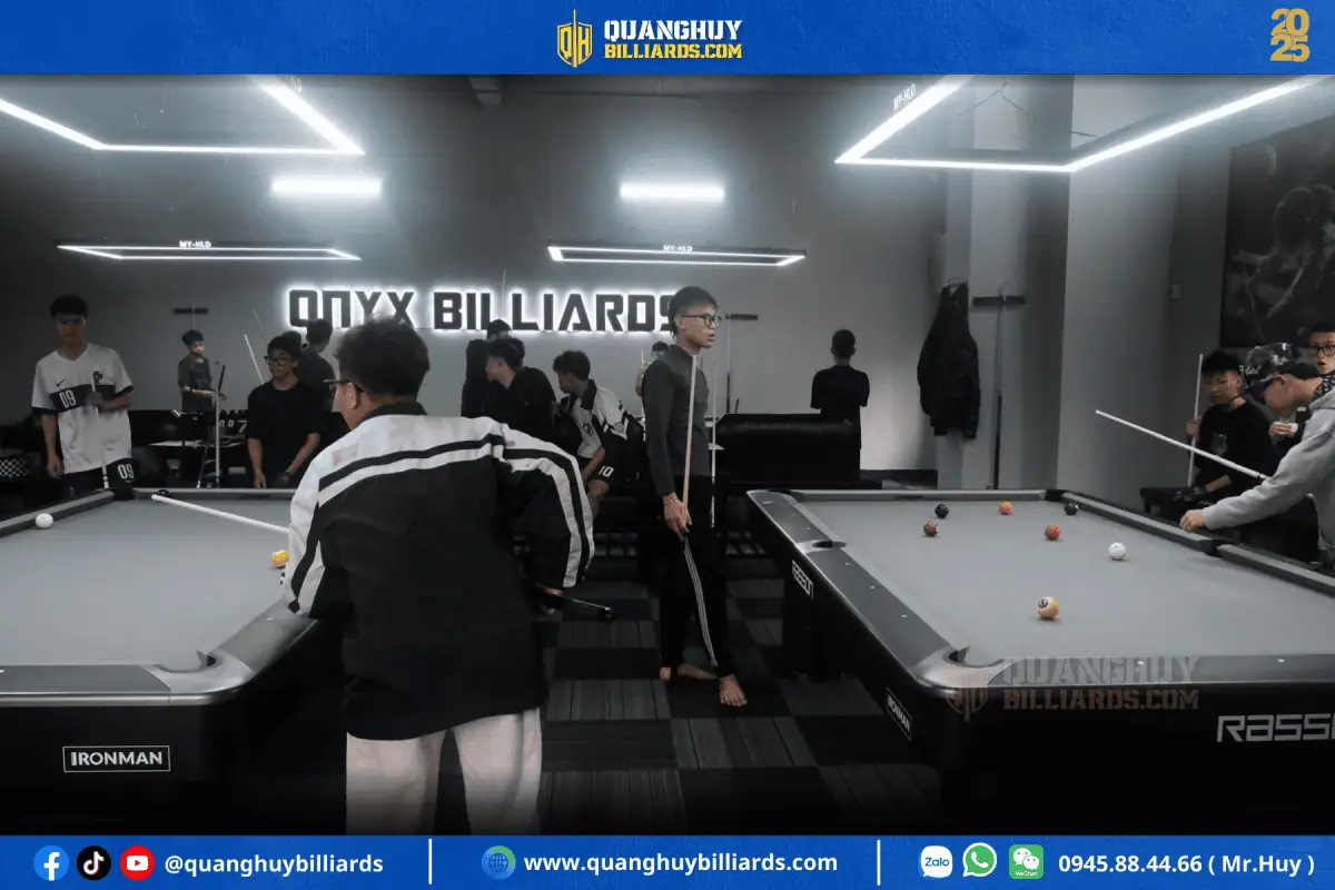 Lắp đặt bàn bida tại TP Vinh - Nghệ An | ONYX Billiards Club