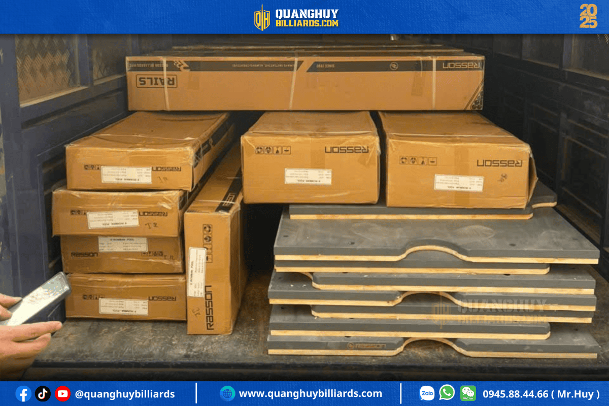 Lắp đặt 5 bàn bida Rasson IronMan tại TP Vinh - Nghệ An | ONYX Billiards Club 12 Lắp đặt bàn bida tại TP Vinh - Nghệ An | ONYX Billiards Club