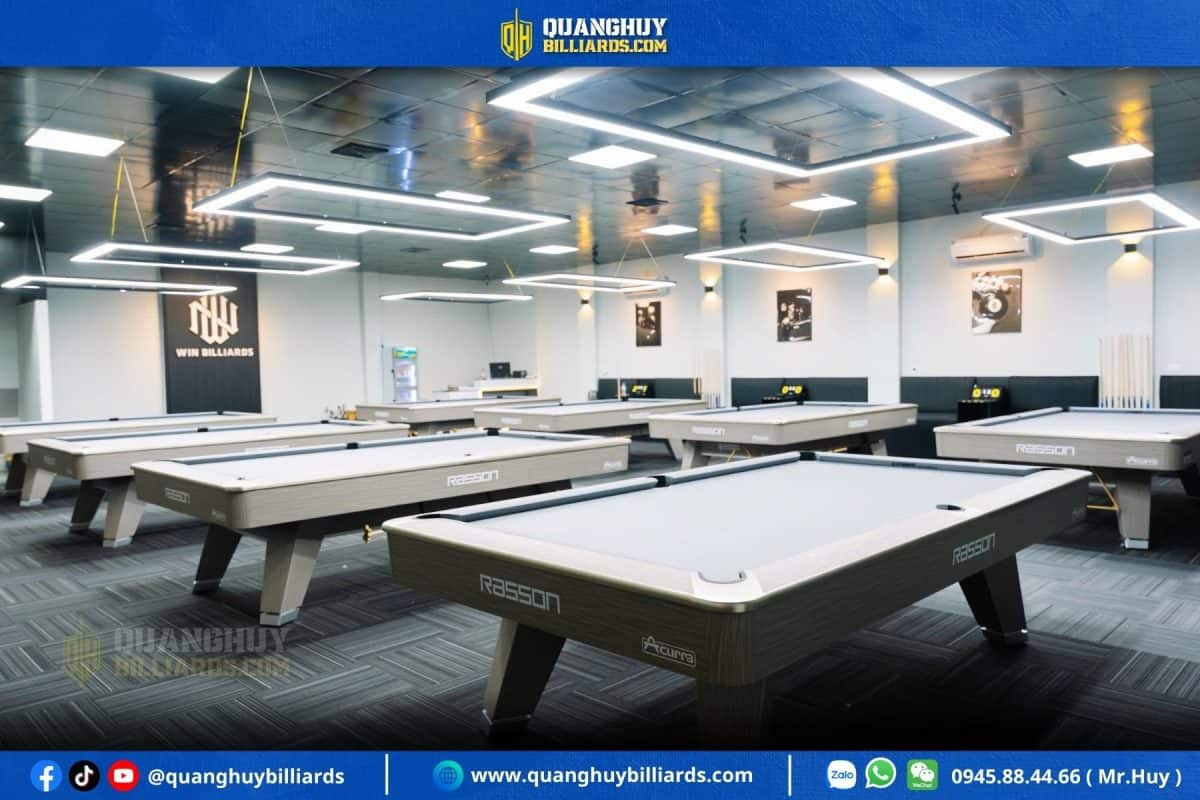 Lap dat 8 ban Rasson Accura chinh hang tai Yen Phong Bac Ninh Win Billiards Club Quanghuybilliards.com 5