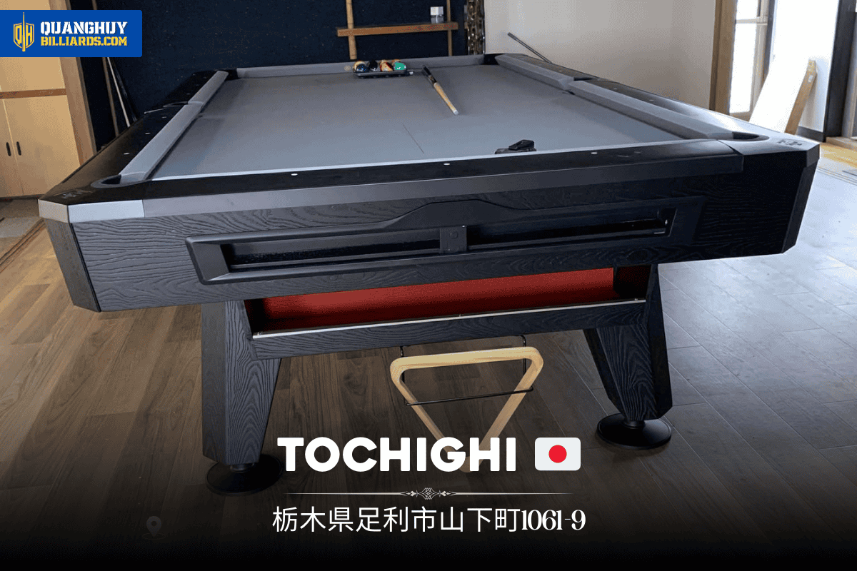 Hoan thanh lap dat ban giao 1 ban bi a tai Tochigi Nhat Ban