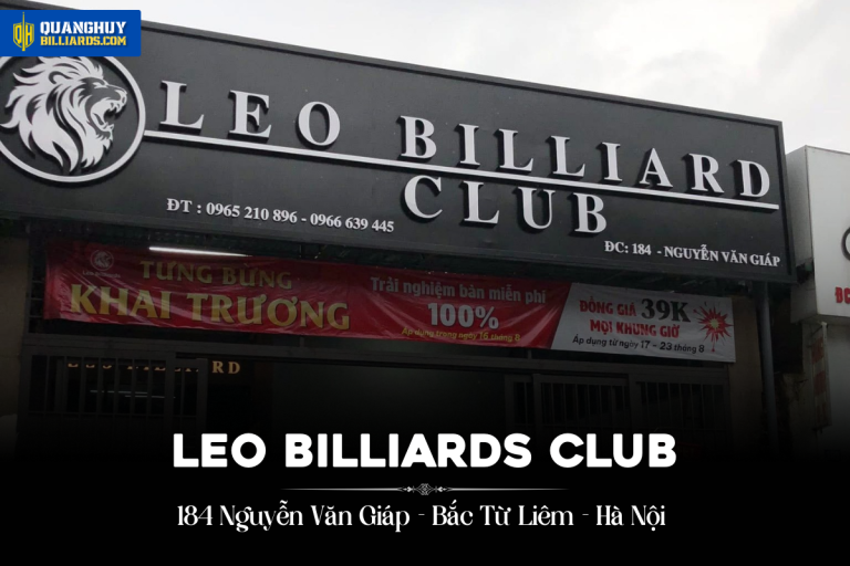 Lap dat ban bi a Samurai tai Ha Noi Leo Billiards Club