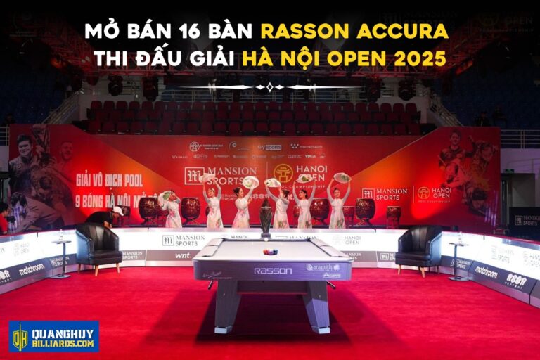 Mo ban 16 BAN rasson accura THI DAU GIAI HA noi open 2025