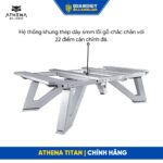 Bàn bida Athena Titan chính hãng - Bàn bida lỗ - quanghuybilliards.com