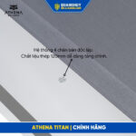 Bàn bida Athena Titan chính hãng - Bàn bida lỗ - quanghuybilliards.com