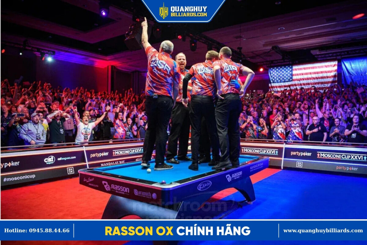 Bàn bida Rasson OX chính hãng - Quanghuybilliards.com