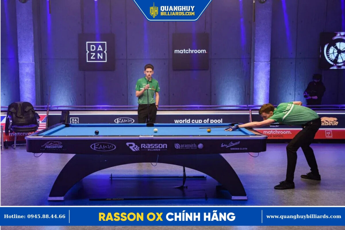 Bàn bida Rasson OX chính hãng - Quanghuybilliards.com