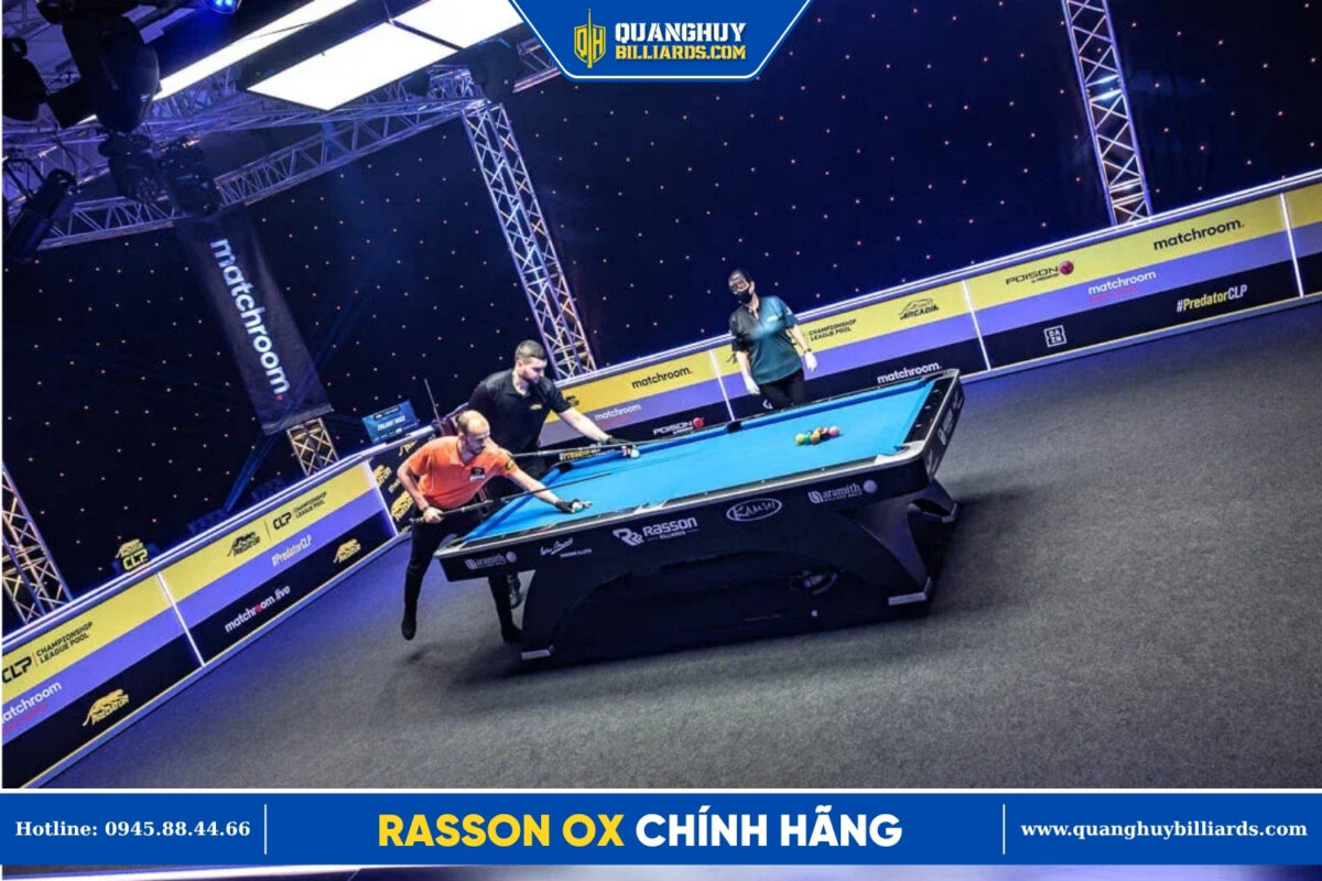 Bàn bida Rasson OX chính hãng - Quanghuybilliards.com