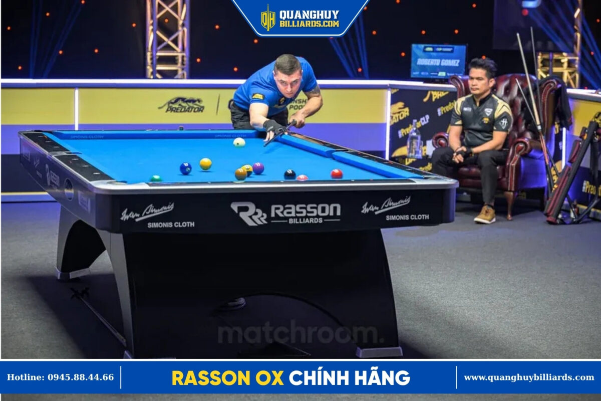 Bàn bida Rasson OX chính hãng - Quanghuybilliards.com