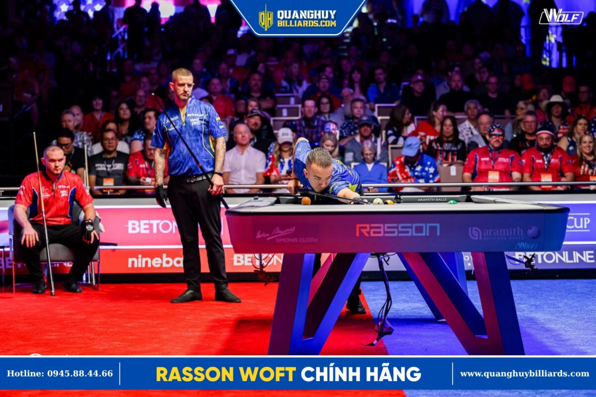 Bàn bida Rasson Wolf chính hãng - Ảnh 27