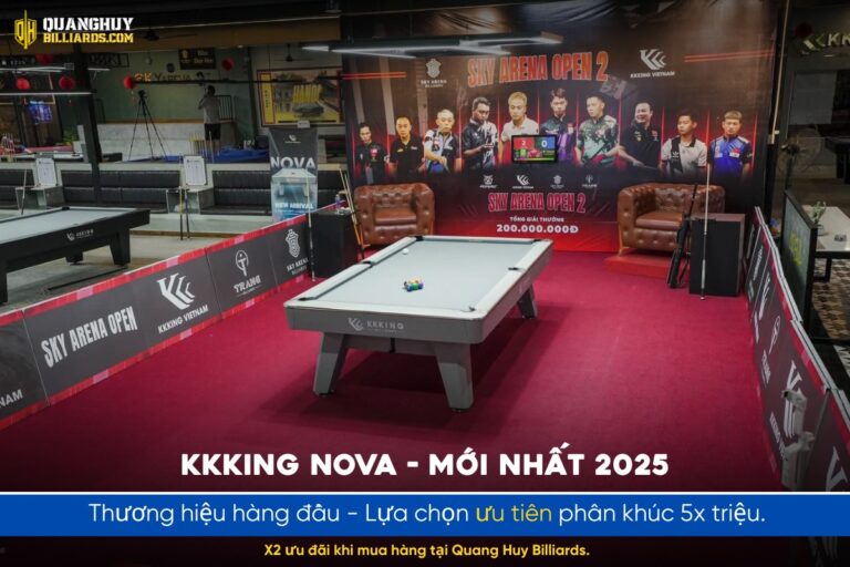 Bàn bi a KKKing Nova 2025 gỗ tần bì