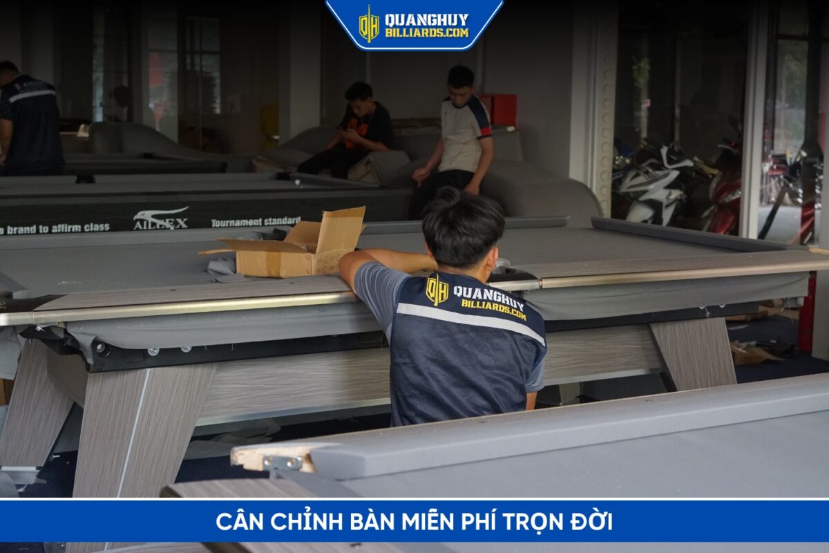 Can Chinh Ban Bida Mien Phi Tron Doi Quang Huy Billiards