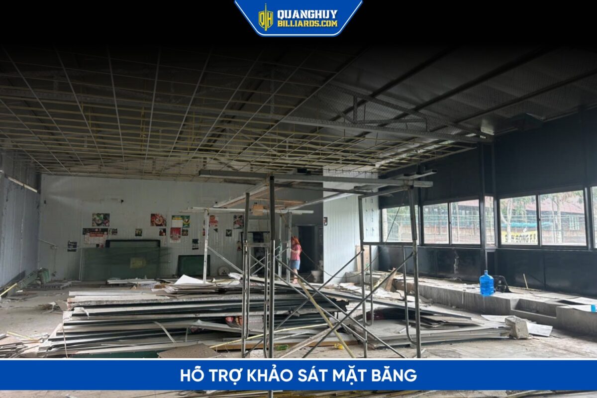 Ho Tro Khao Sat Mat Bang Bida Mien Phi Quang Huy Billiards