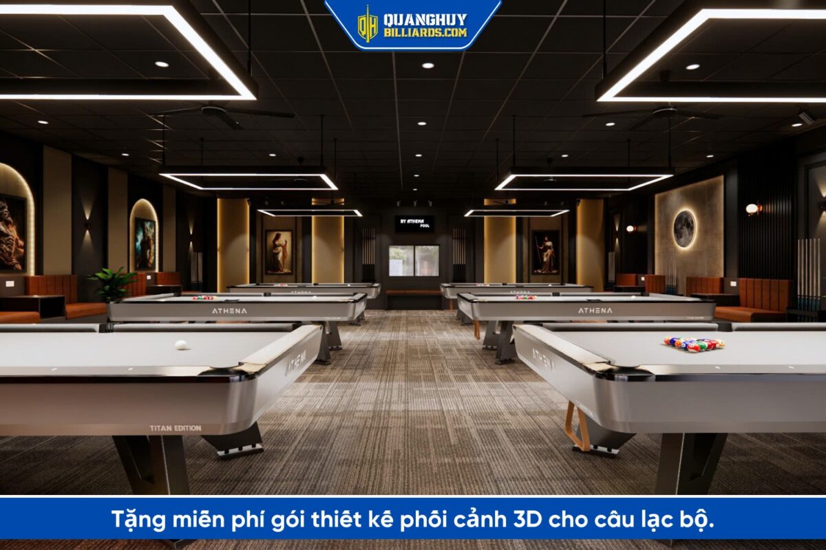 Mien Phi Thiet Ke Phoi Canh 3D Cho Club Bida Quang Huy Billiards