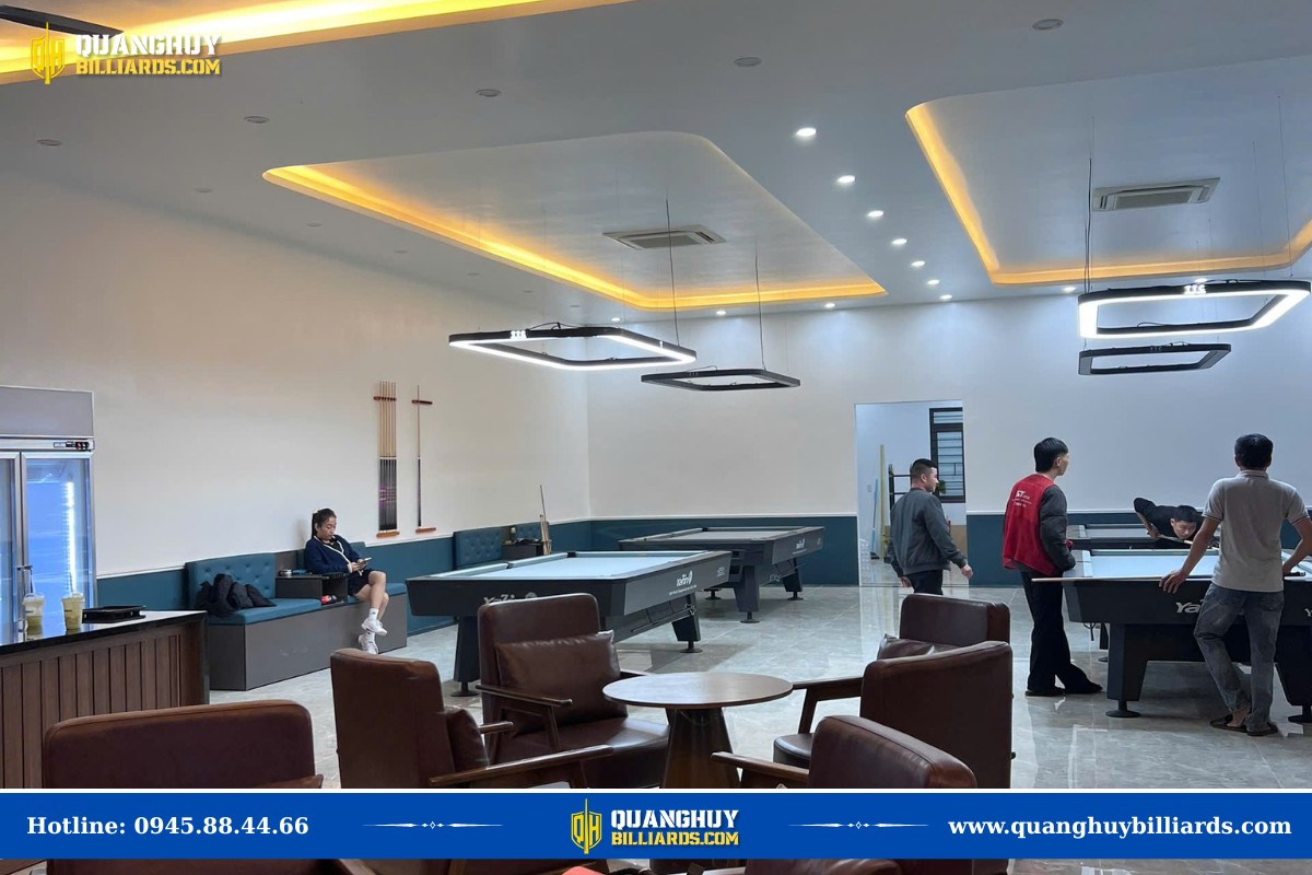 Bàn giao & lắp đặt bàn bida Yalin YL25 chính hãng tại Quảng Ninh 3 Lap Dat Ban Giao 4 Ban Bida Yalin Yl25 Chinh Hang Tai Thanh Ha Quang Ninh 5 Quang Huy Billiards