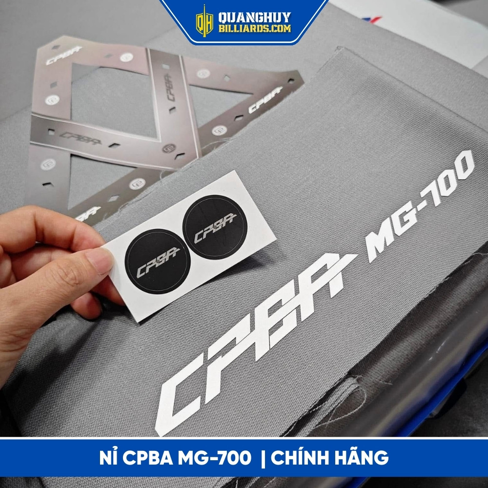 Vai Ni Bida CPBA MG 700 Chinh Hang 1 Quang Huy Billiards Vai Ni Bida CPBA MG 700 Chinh Hang 1 Quang Huy Billiards